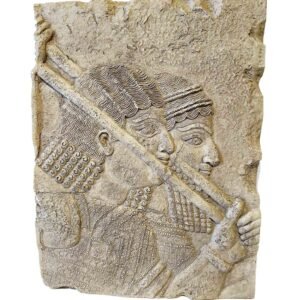 Assyrian Soldiers Fragment Tile