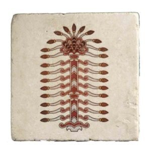 Assyrian Tree Of Life Marble Coster