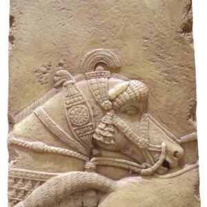 Assyrian Horse Fragment Tile